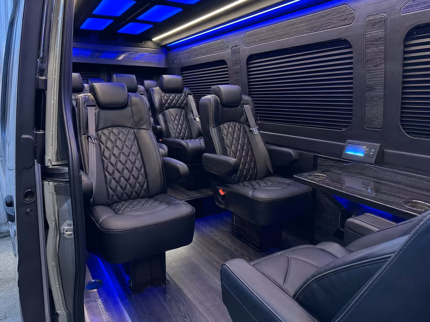 sprinter van transportation for groups and events across temple